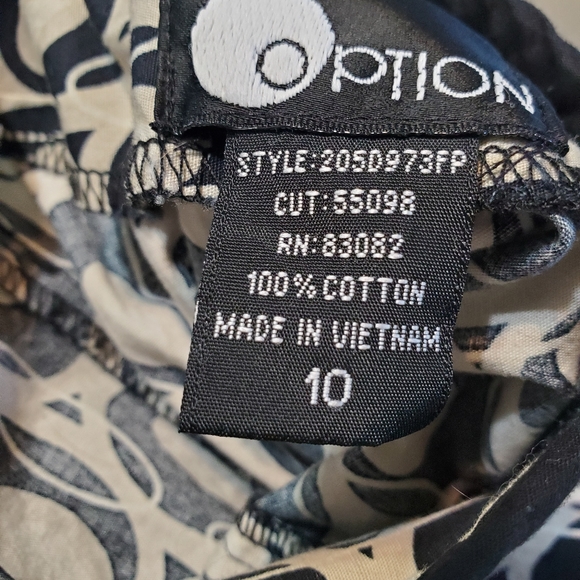 black and tan skirt size 10 - Picture 2 of 3